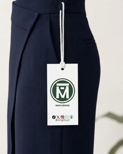 Women stylish straight semi-wide pant