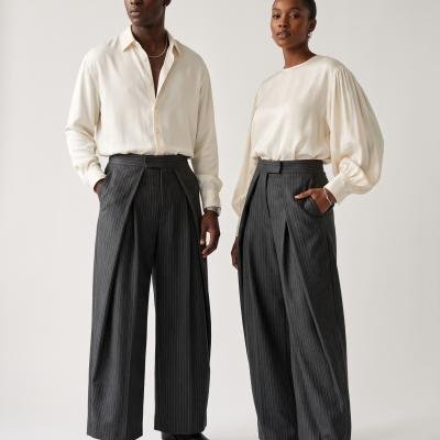 The Vivienne Origami Wide-Leg Trouser