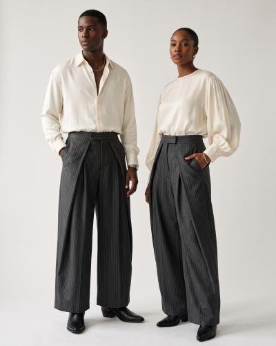 The Vivienne Origami Wide-Leg Trouser